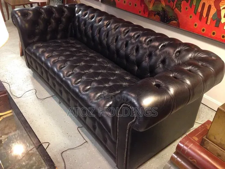 Sofas/Original 3 Seaters Chesterfield Sofa Sets Any Colour 1,200,000/-