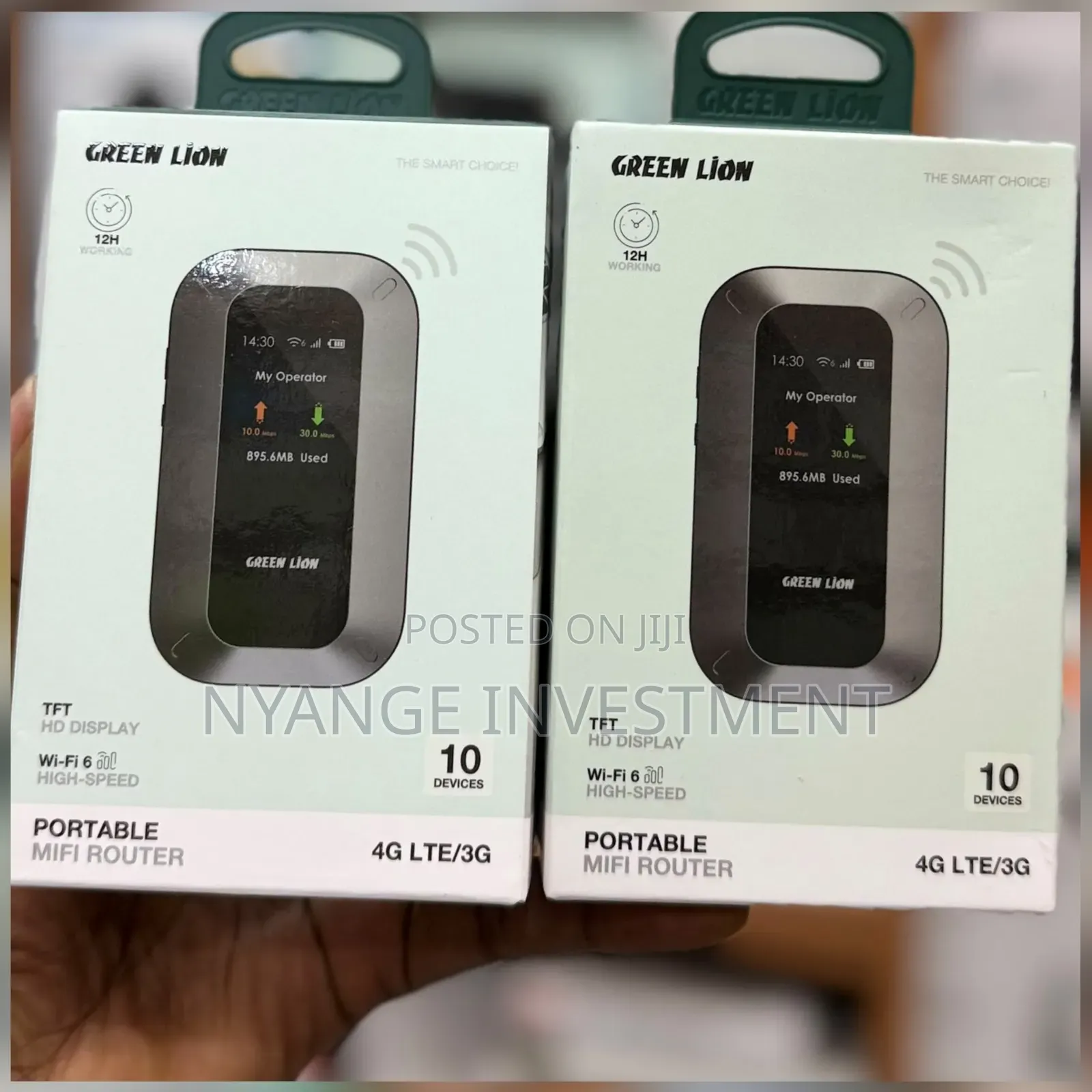 Green Lion Portable MiFi Router . Router