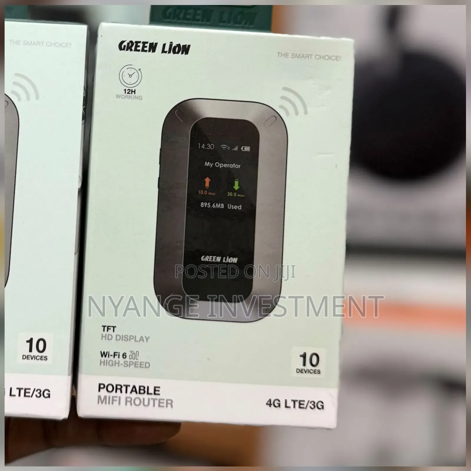 Green Lion Portable MiFi Router . Router