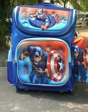 3d- Theme Kids' Starter Backpack, School Bag With Pencil Pouch