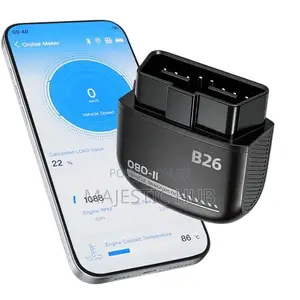 B26 OBD-II Bluetooth Car Scanner, Vehicle Code Reader for Android