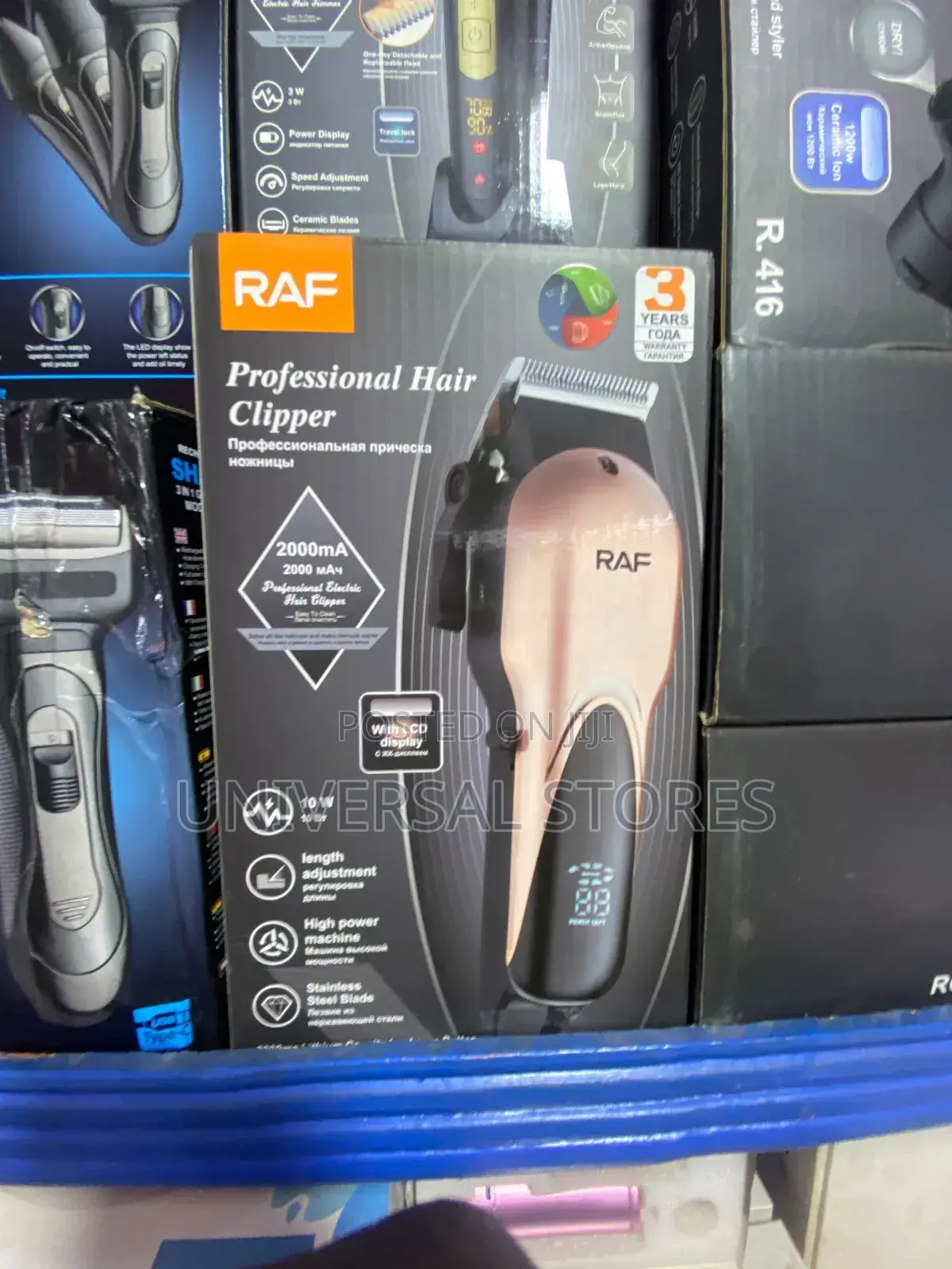 Professional Rechargeable Men's Hair Clipper