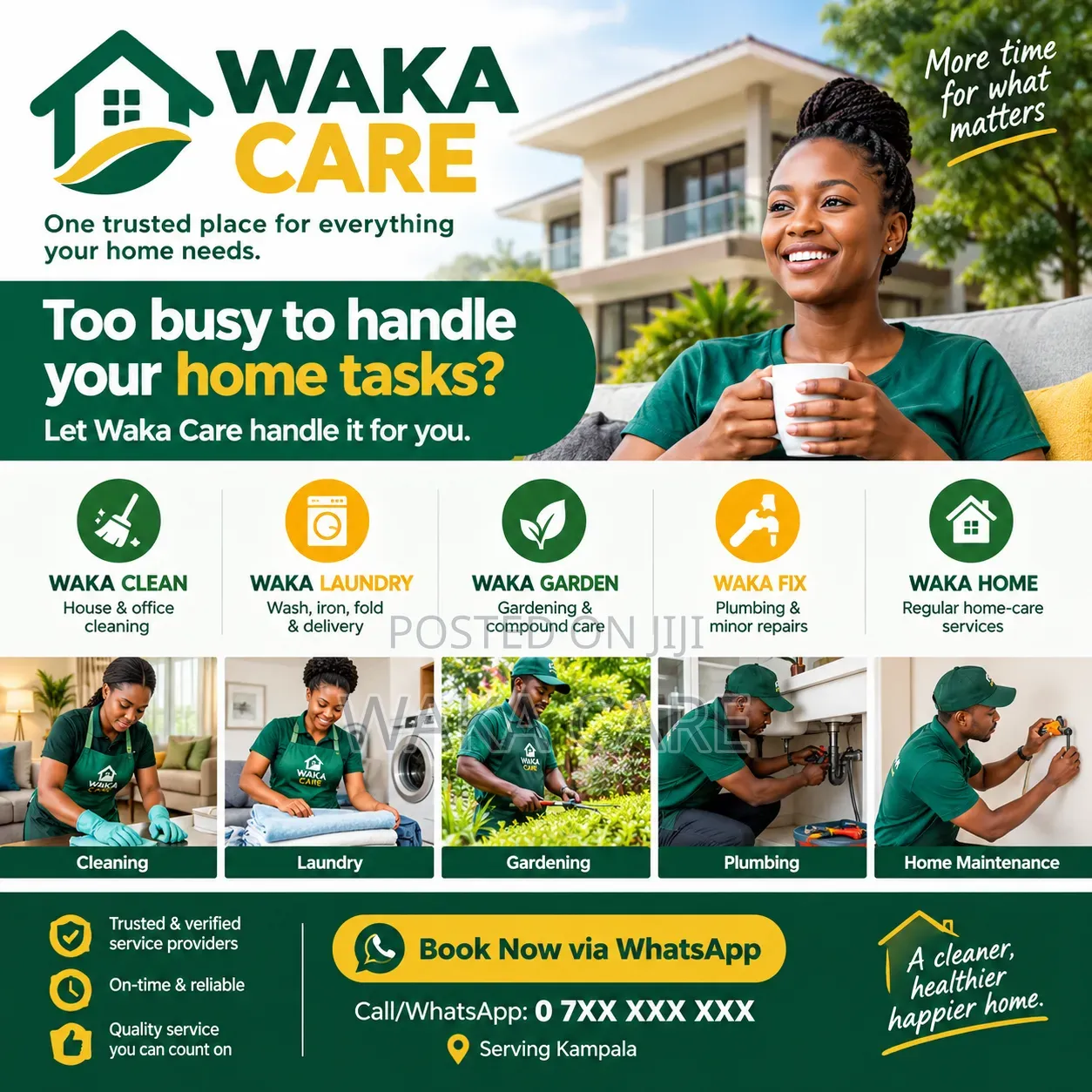 Home Cleaning and Laundry Services