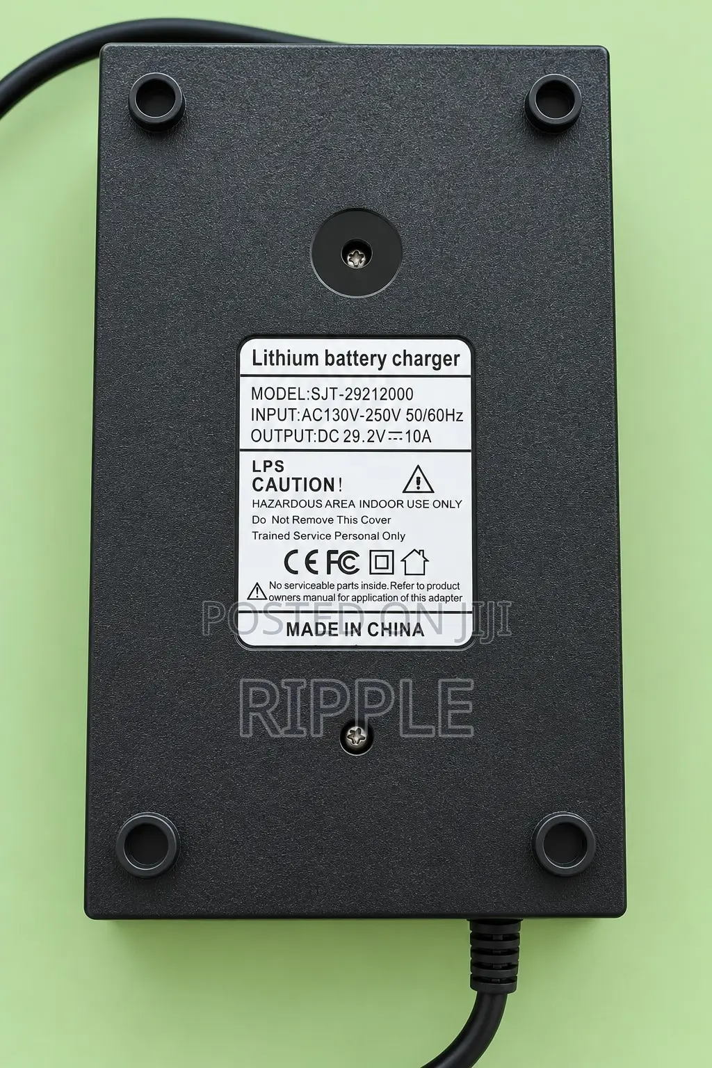29.2V 10A Lithium Battery Charger | 24V LiFePO4 Battery Charger