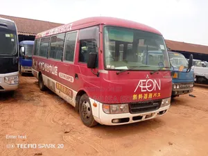 Toyota Coaster 2017 Red