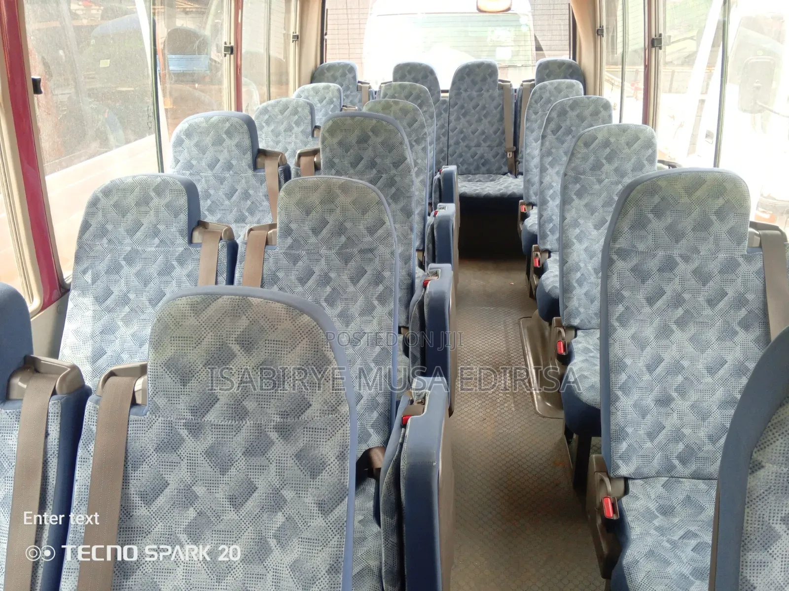 Toyota Coaster 2017 Red