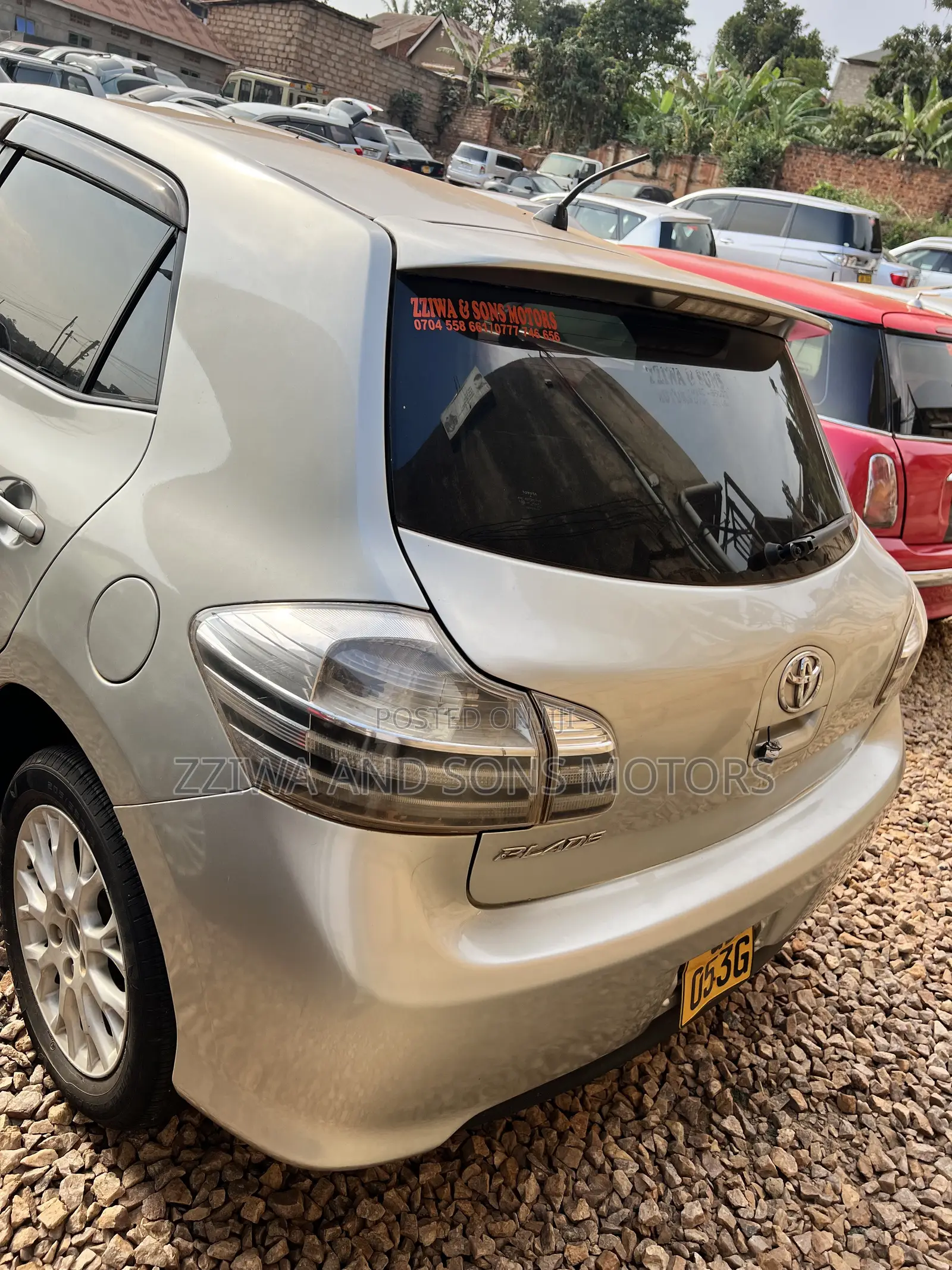 Toyota Blade 2010 Silver
