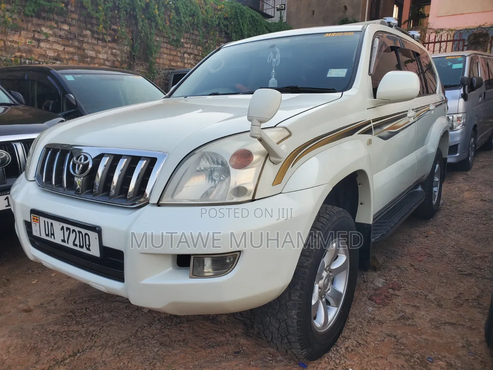 Toyota Land Cruiser Prado 2008 White