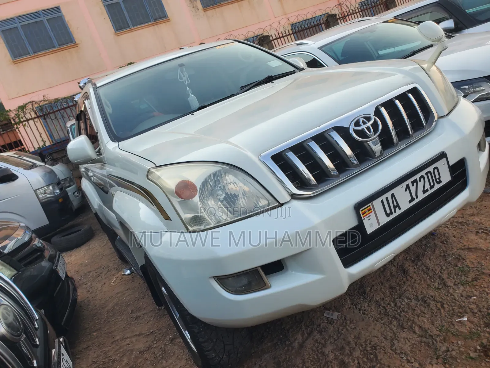 Toyota Land Cruiser Prado 2008 White