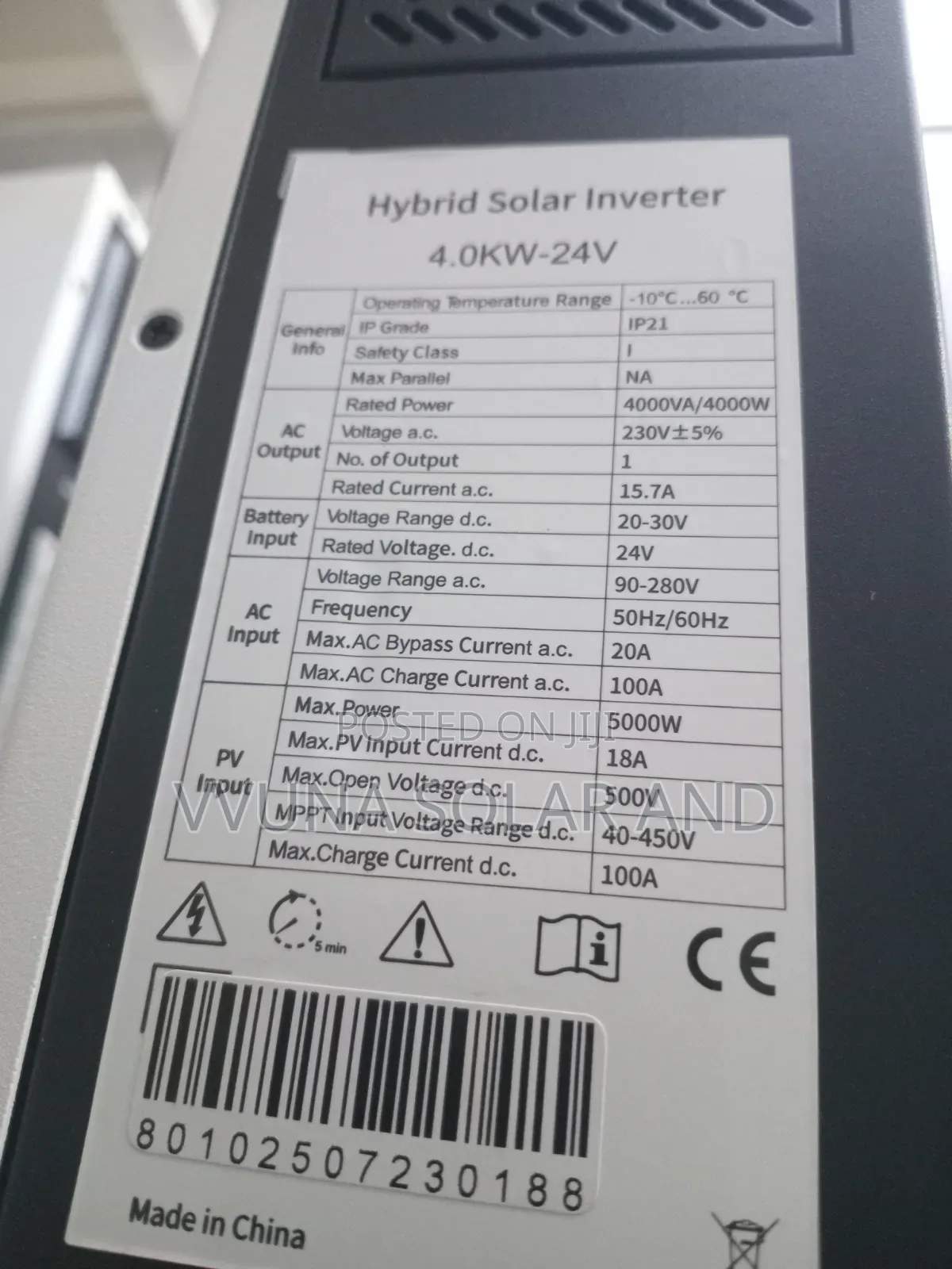 4kw Hybrid Inverter