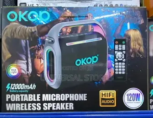Ok OKOP Portable Microphone Wireless Speaker