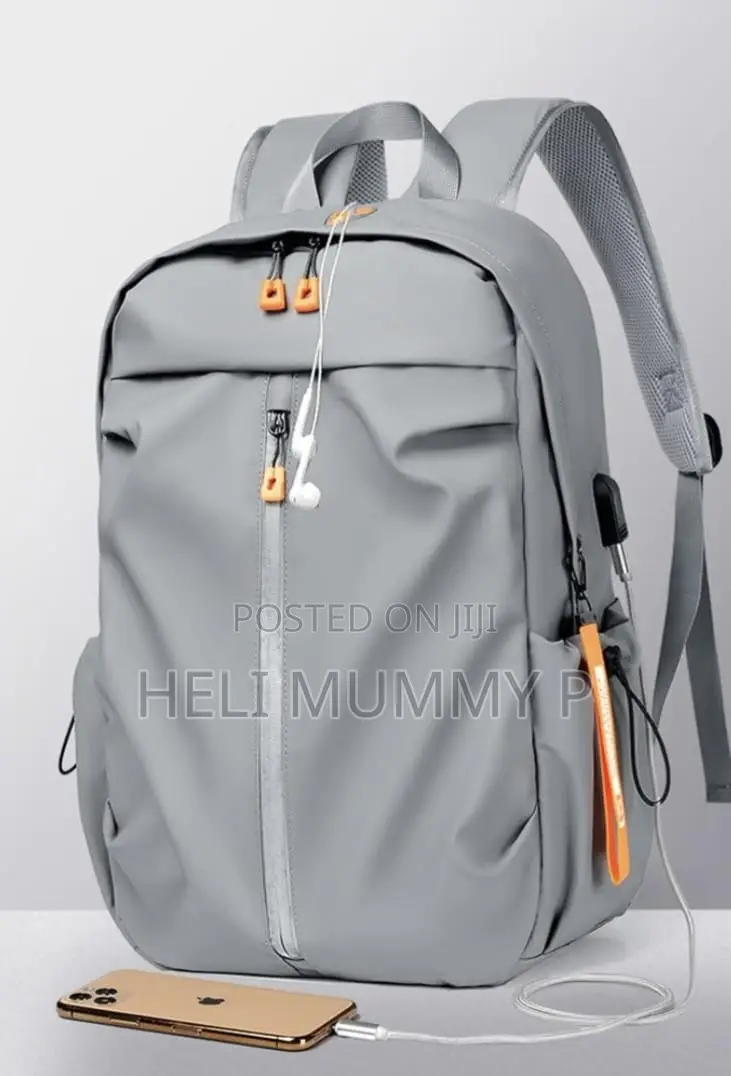 Laptop Backpack/Travel Bag(minimalist Black/Gray)