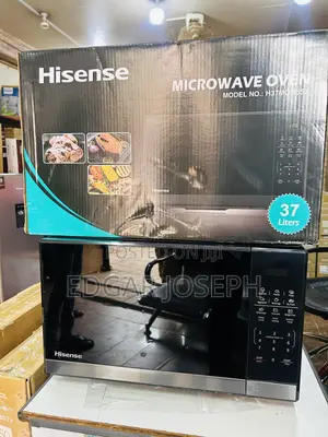 Hisense 37L Microwave Black in Color