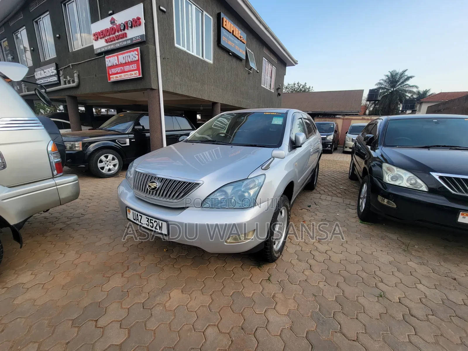 Toyota Harrier 2007 Silver