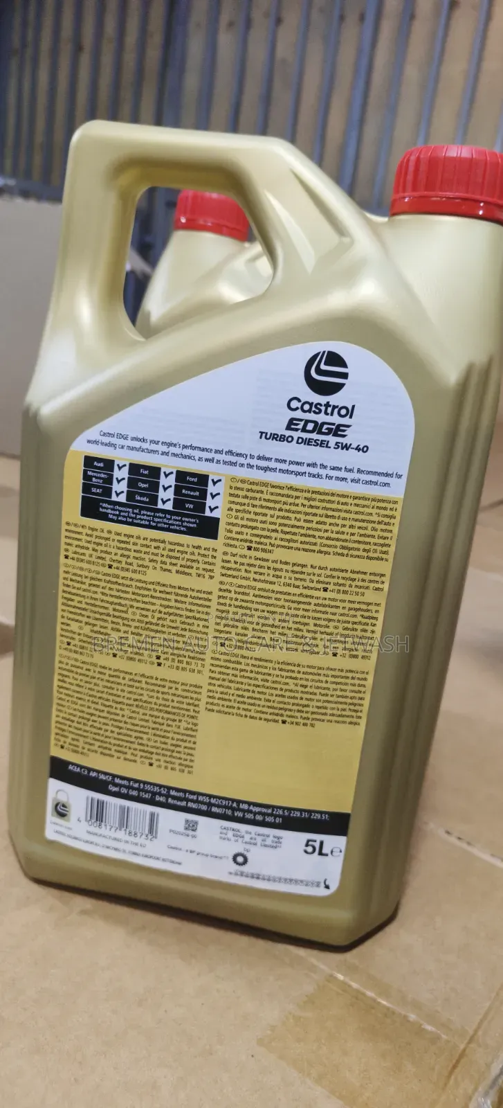 Castrol Edge 5w-40 5l Oil