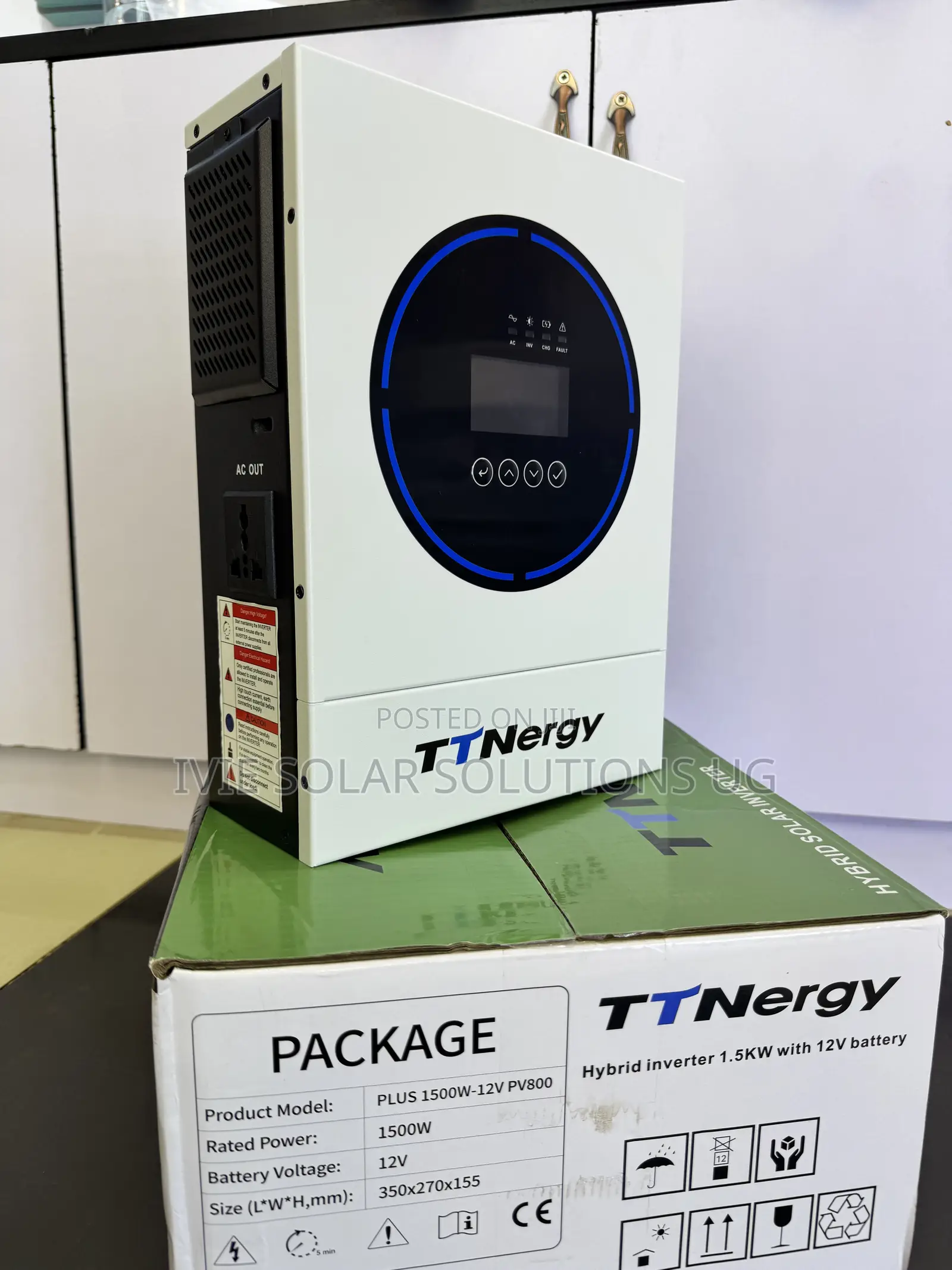 TTNergy Hybrid Inverter 1500w 12