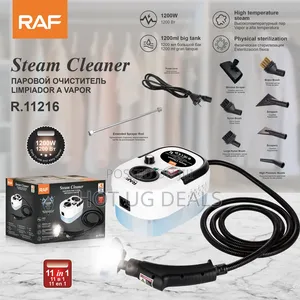 RAF R.11216 11-in-1 Steam Cleaner | 1500W High Pressure