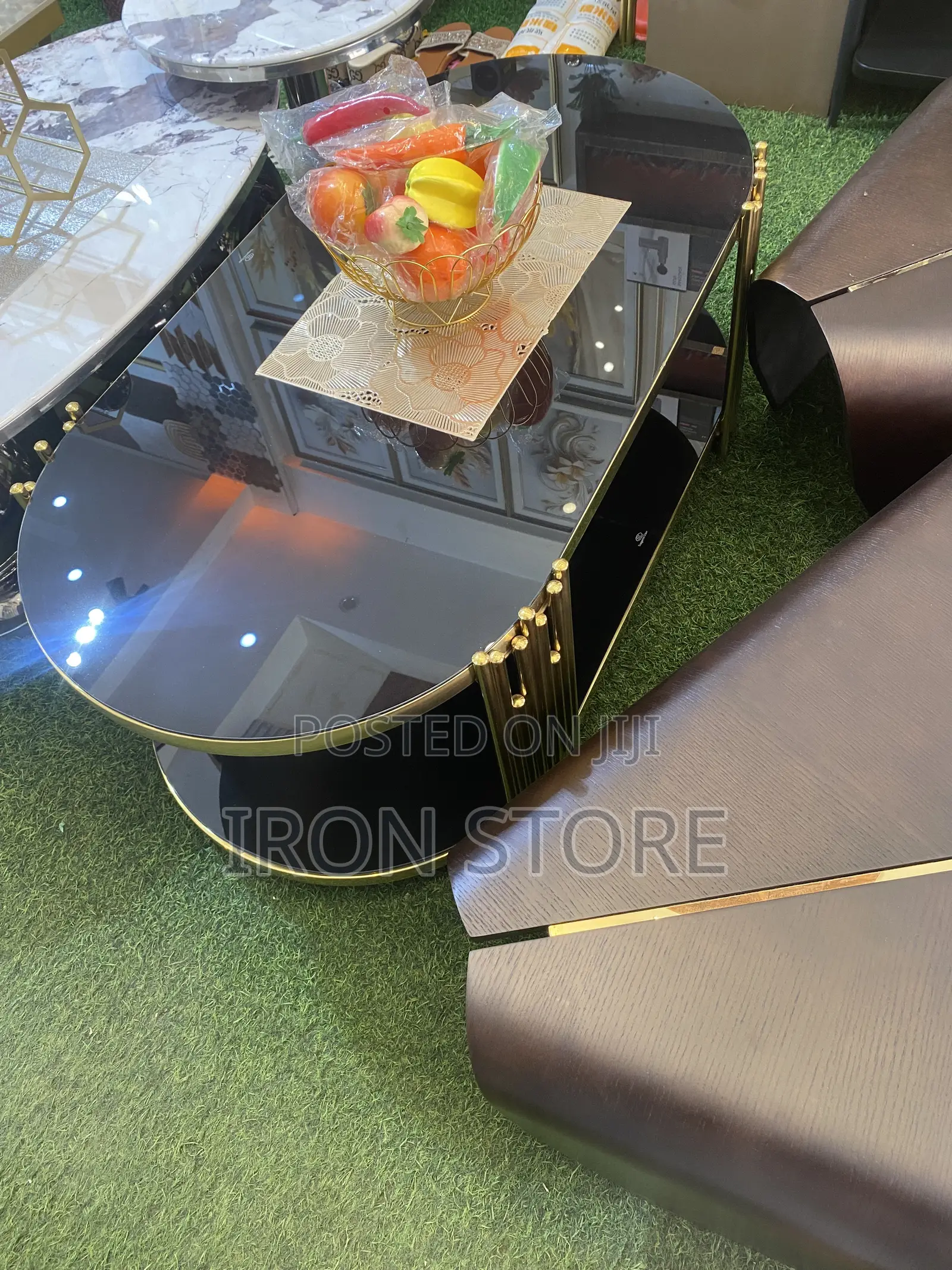 Marble and Glass Tables