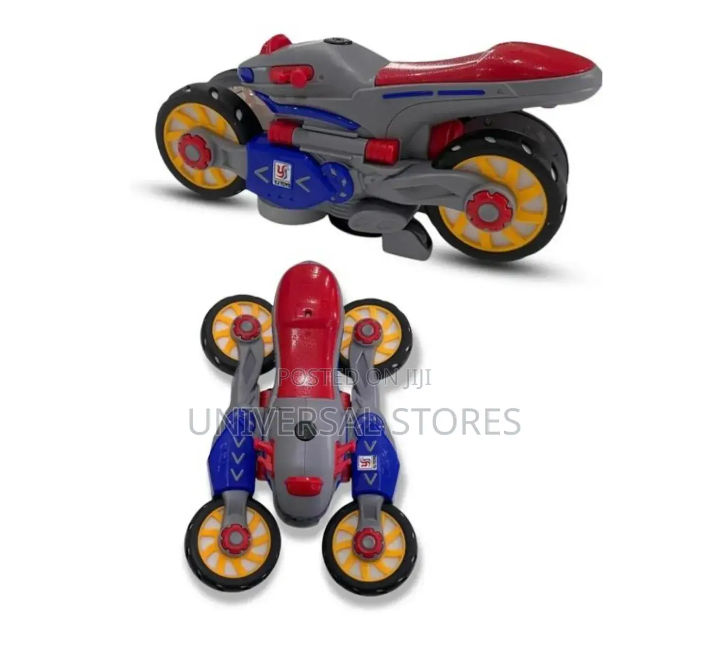 Kids 360- Spin Stunt Motorcycle Toy