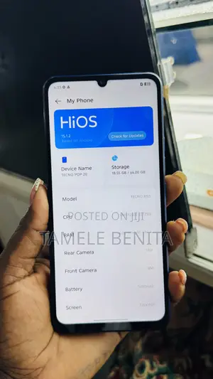 Tecno Pop 20 64 GB Blue