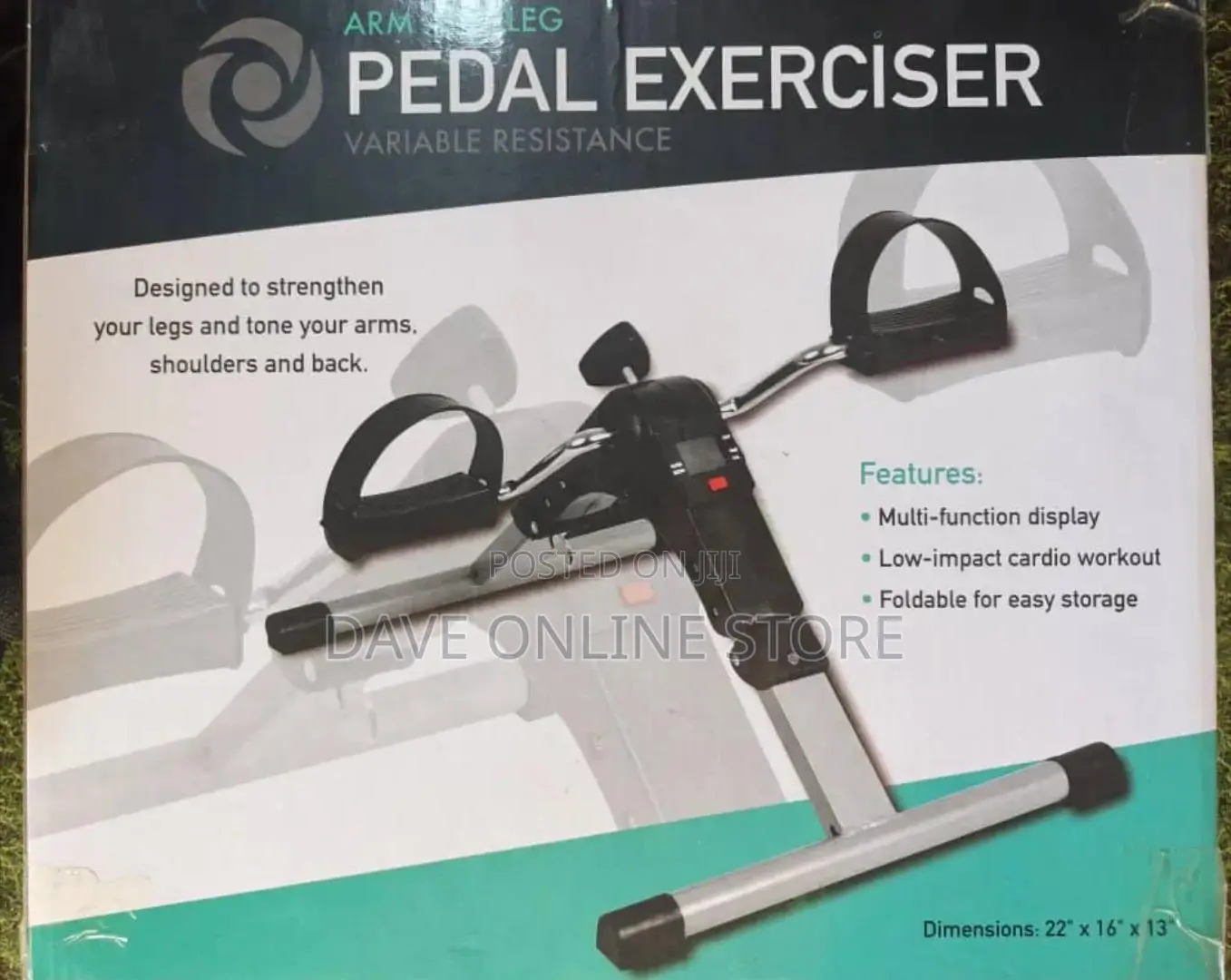 Foldable Arm Leg Pedal Exerciser