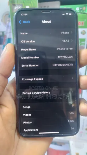 Apple iPhone 11 Pro 64 GB Gray