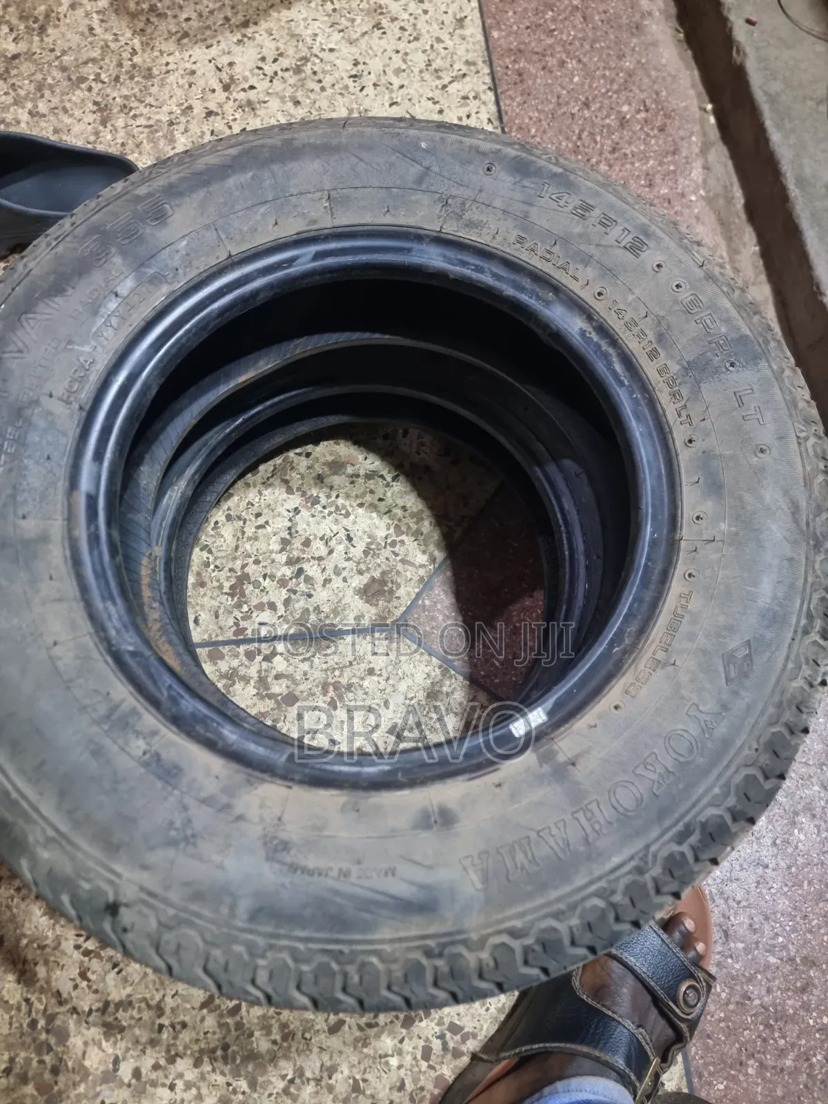 145RR Yokohama Good Condition Tyres.