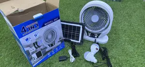 AC/Dc Desk Fan With Panel