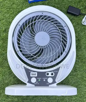 AC/Dc Desk Fan With Panel
