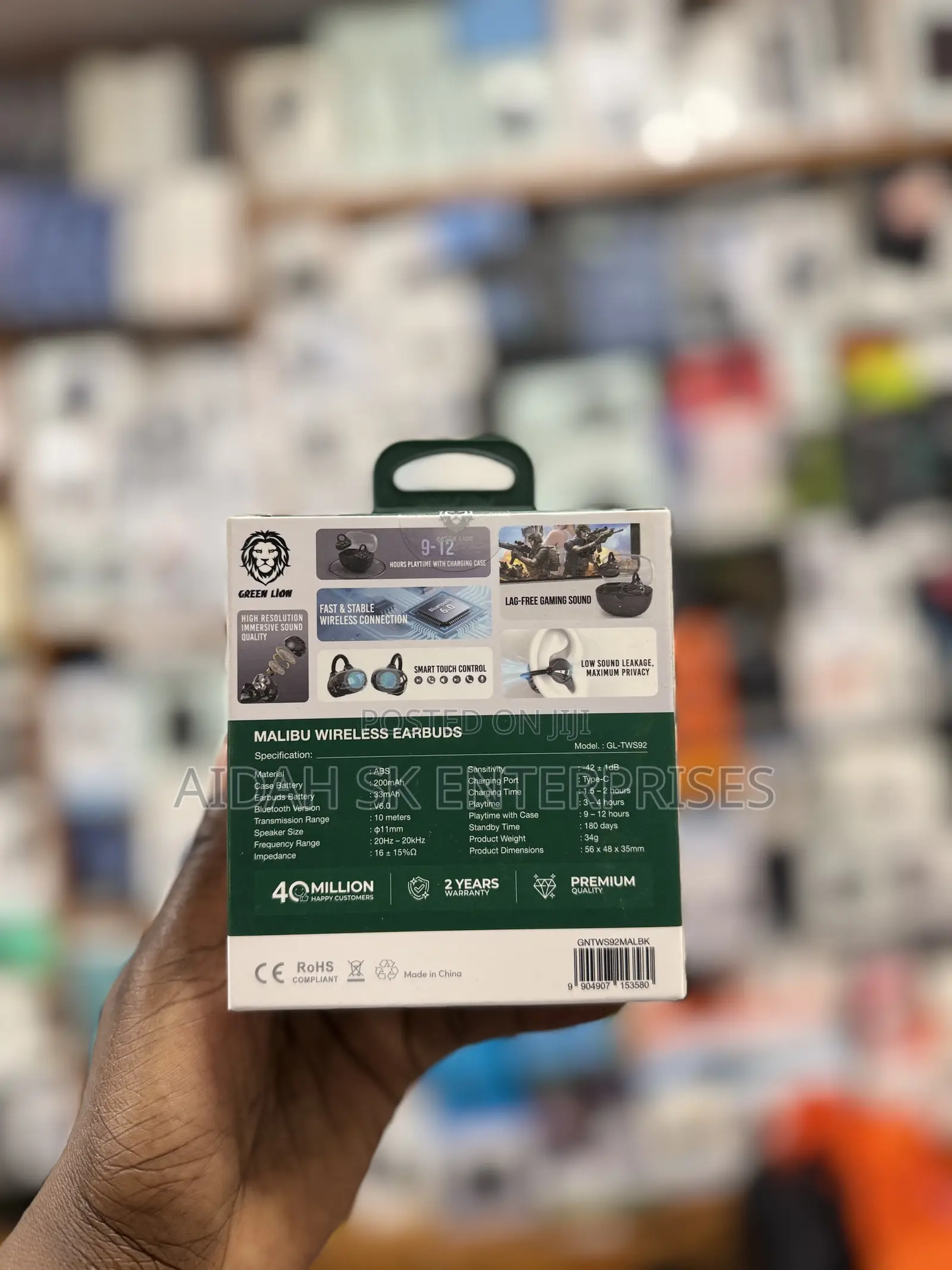 Green Lion Malibu Wireless Earbuds