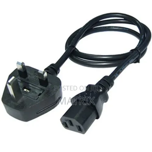 Universal Fused AC Power Cord Cable for Laptop Adapter