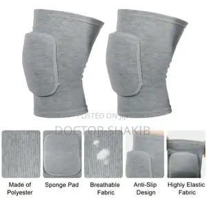 Protective Padded Knee Sleeves Set