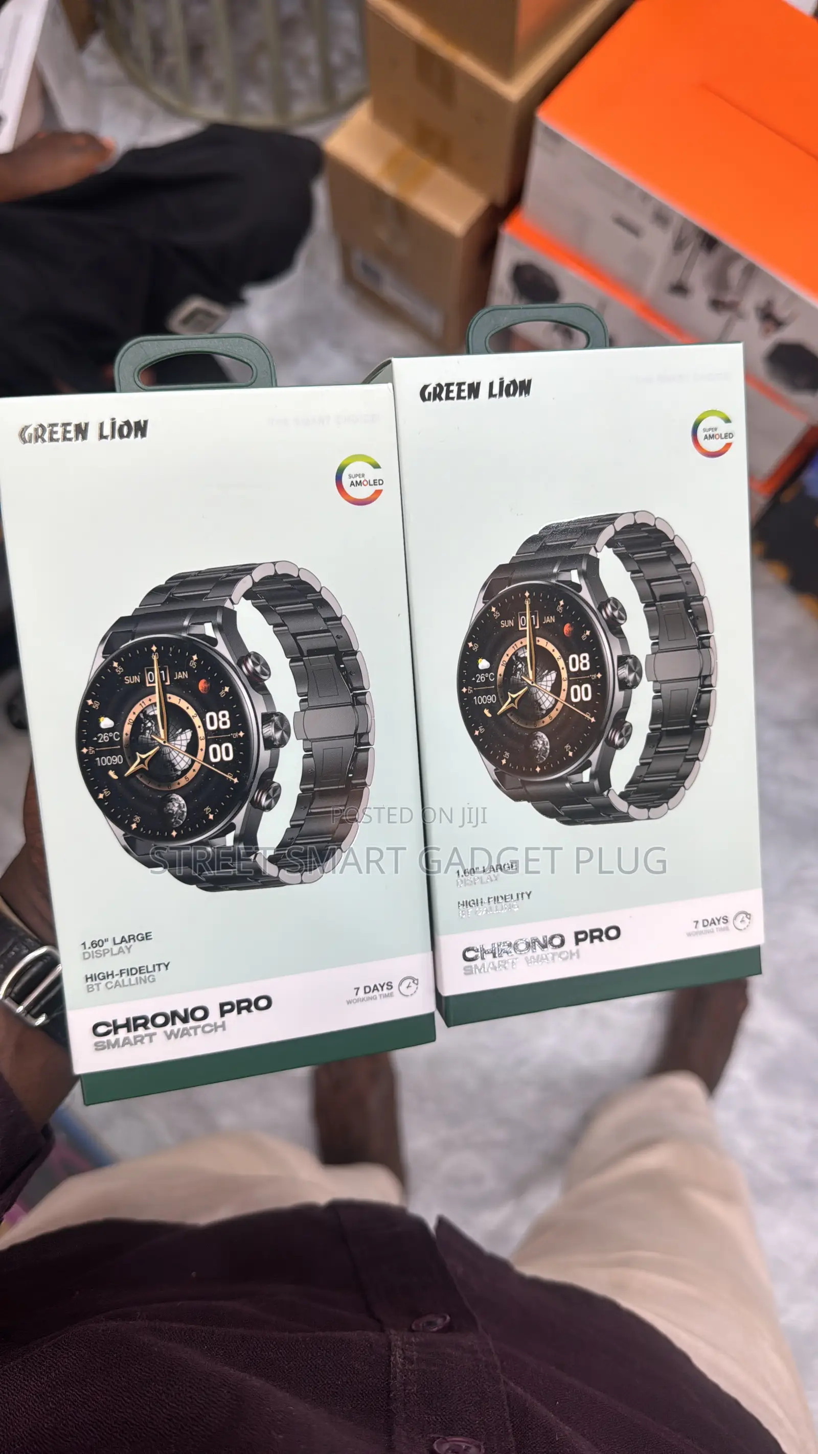 Greeen Chrono Pro Smart Watch Amoled
