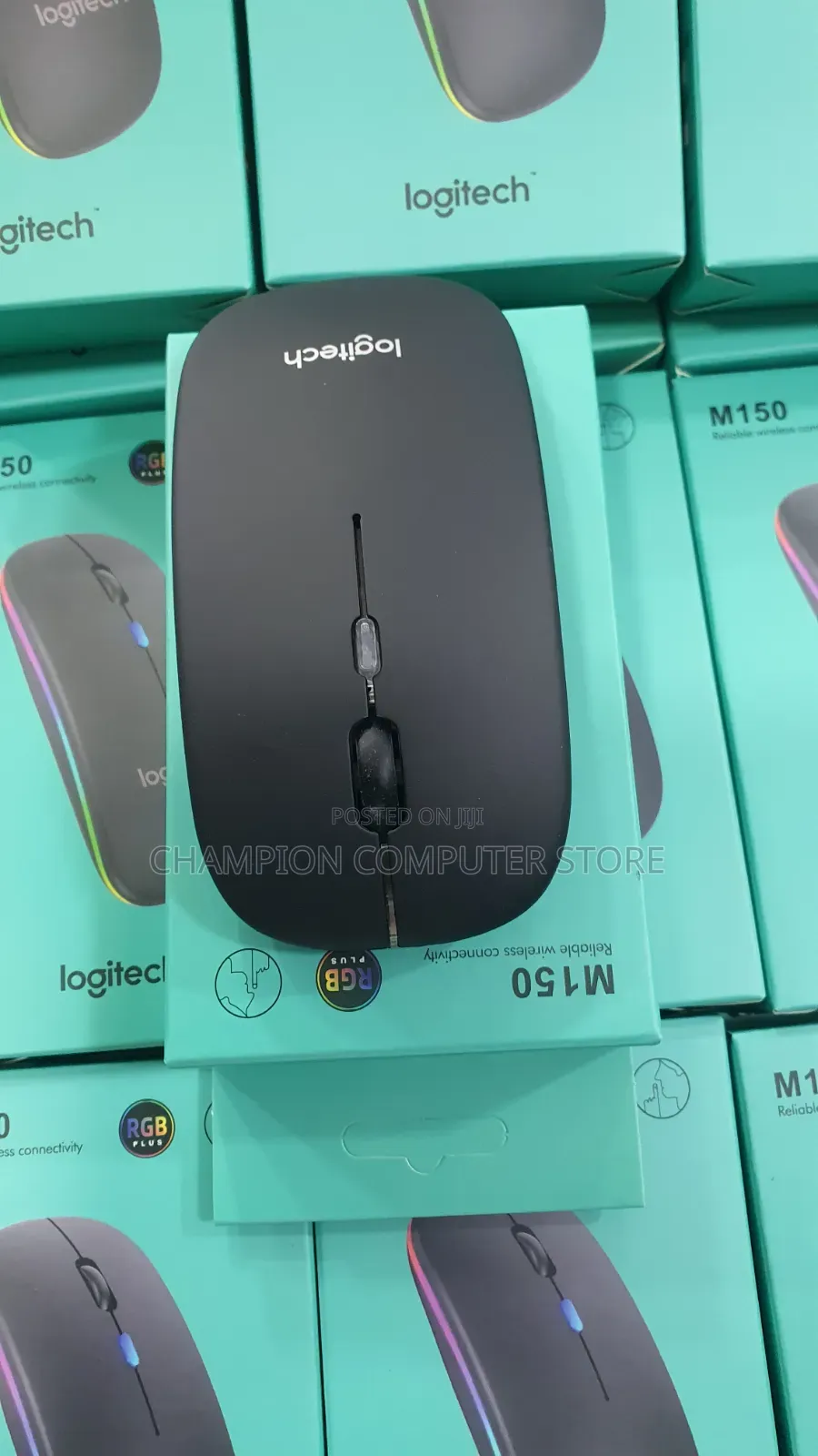 Logitech M150 Wireless and Bluetooth Rechargable Mouse