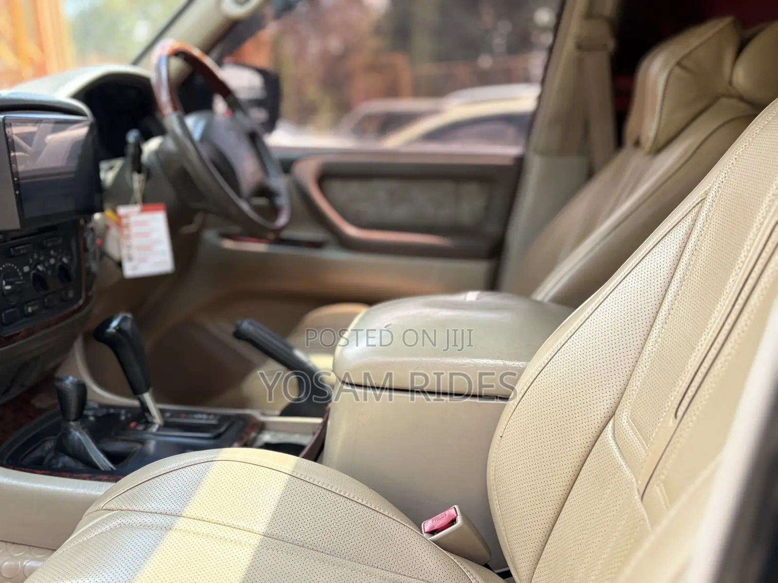Toyota Land Cruiser Cygnus 4.7 2002 Brown