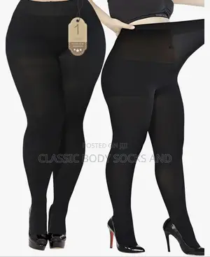 Premium Plus Size Women's Opaque Body Socks/ Long Lasting UK Brand