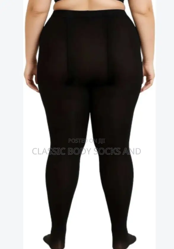 Premium Plus Size Women's Opaque Body Socks/ Long Lasting UK Brand