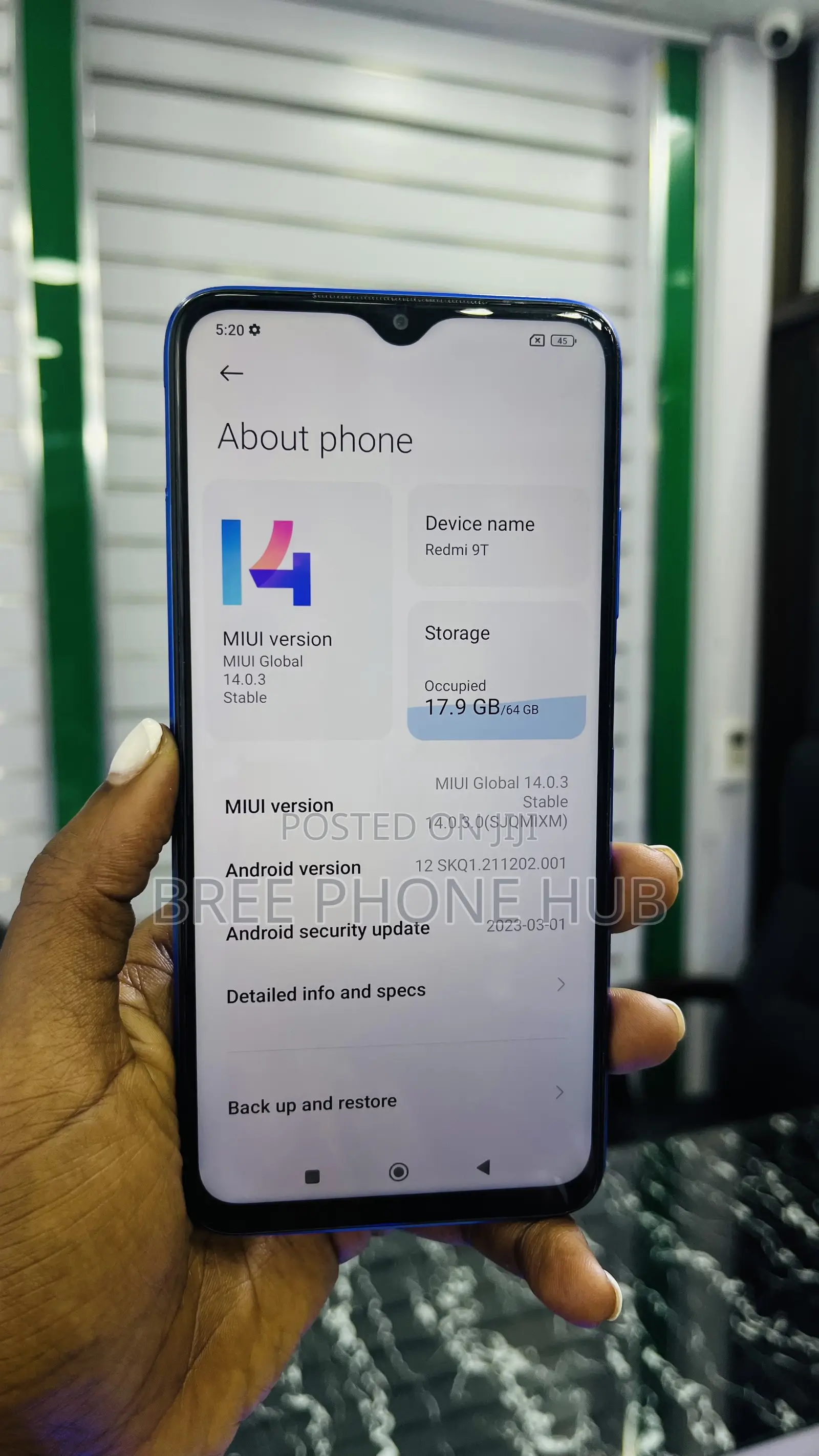 Xiaomi Redmi 9T 64 GB Blue