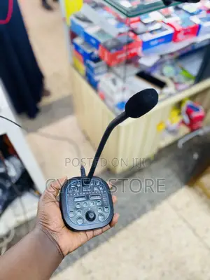 MK-100 Desktop Microphone Voice Changer and Sound Card