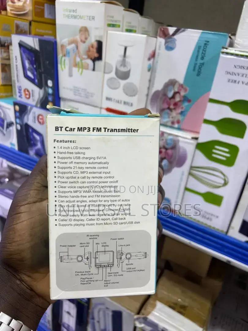 Bluetooth Car Mp3 Fm Transmitter