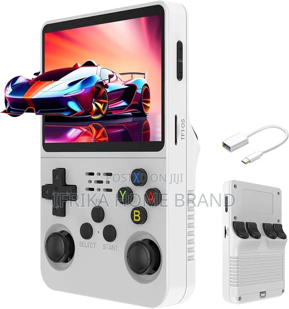 R36S Handheld Game Console, Retro Handheld Video Game Console 3.5 Inch
