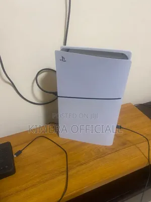Slightly Used Sony PlayStation 5 Slim Digital Edition Console Bundle.
