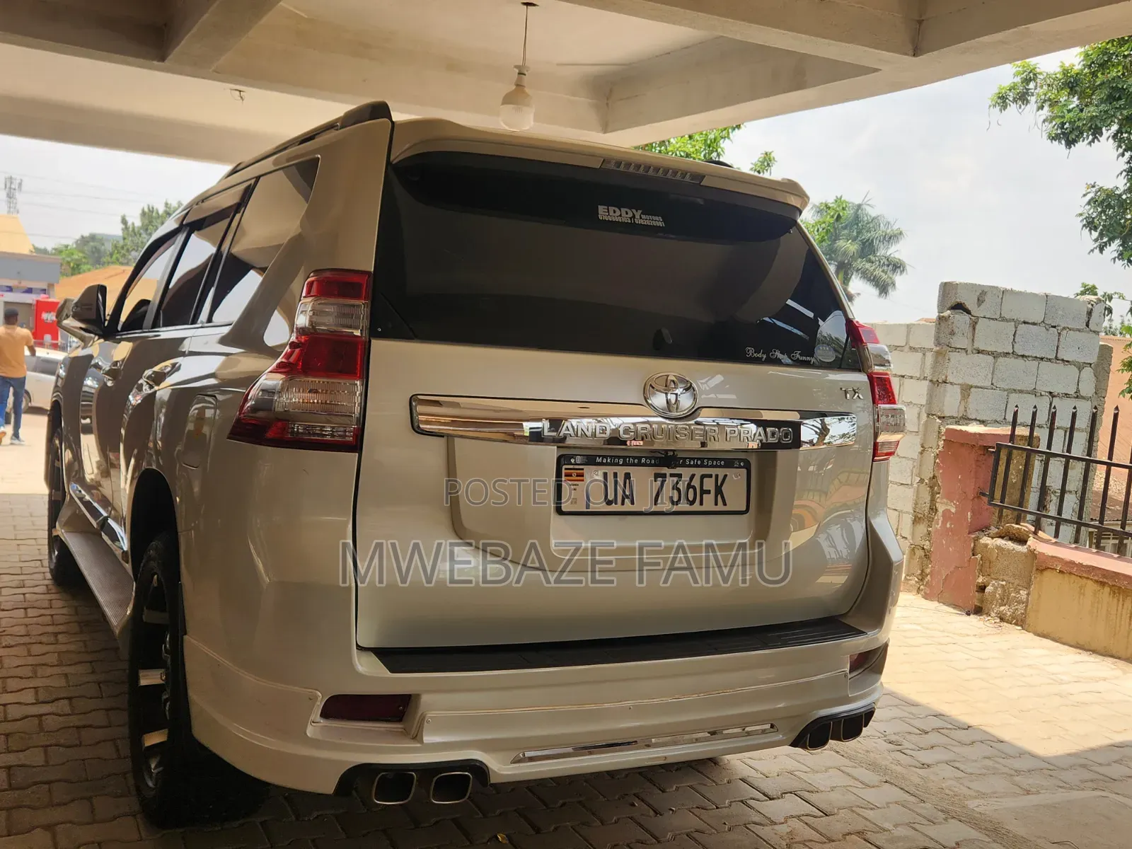 Toyota Land Cruiser Prado 2015 White