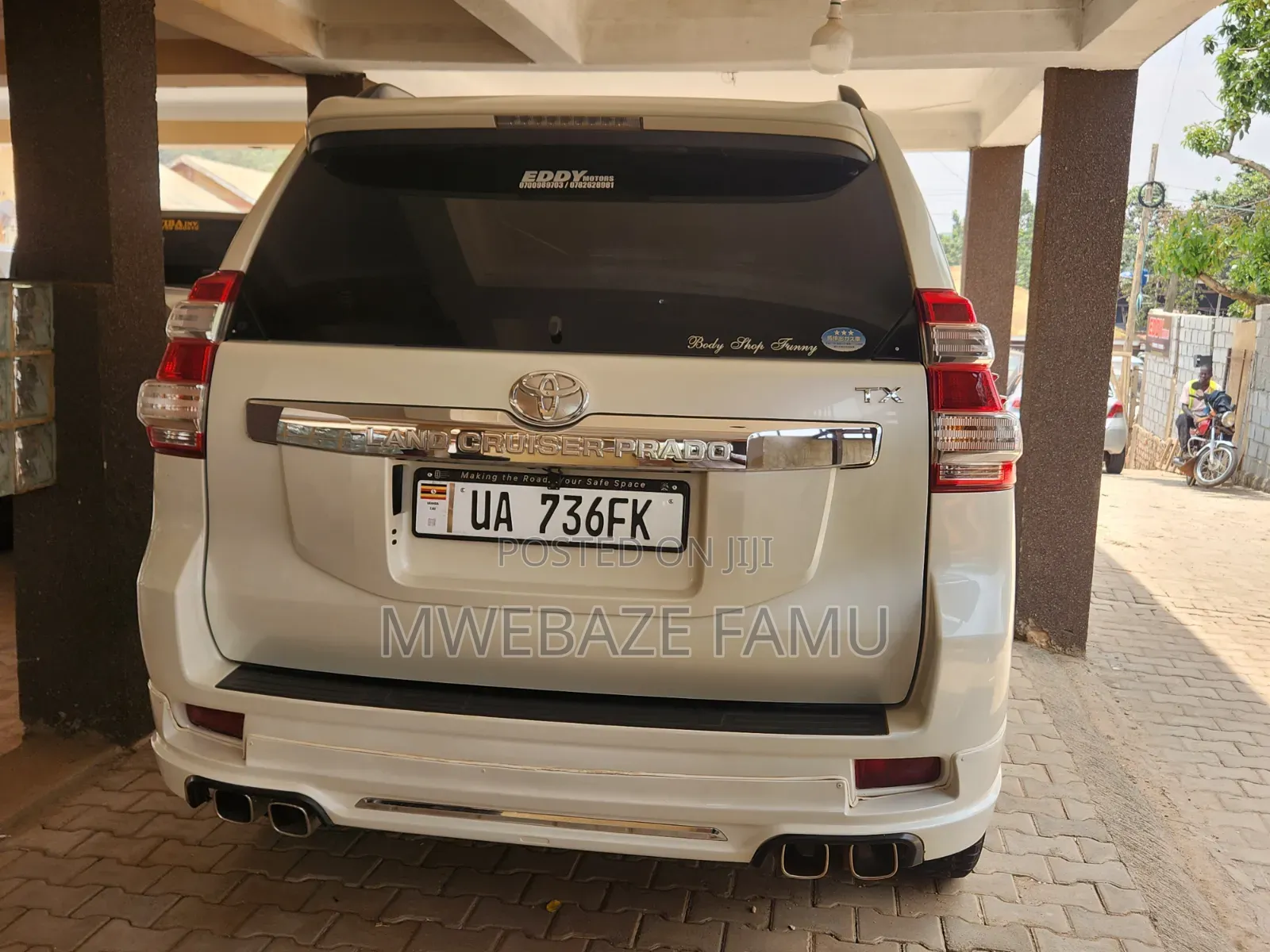 Toyota Land Cruiser Prado 2015 White