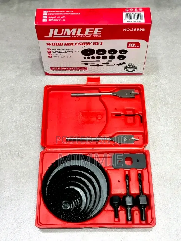 Holesaw Set 18pcs