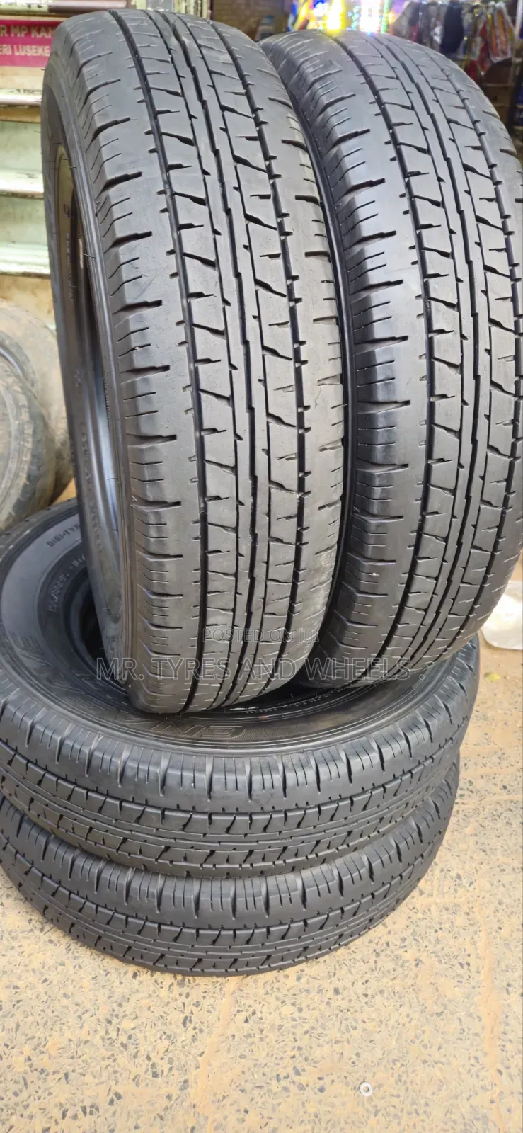 195/80r15 Dunlop Foreign Used Tyres
