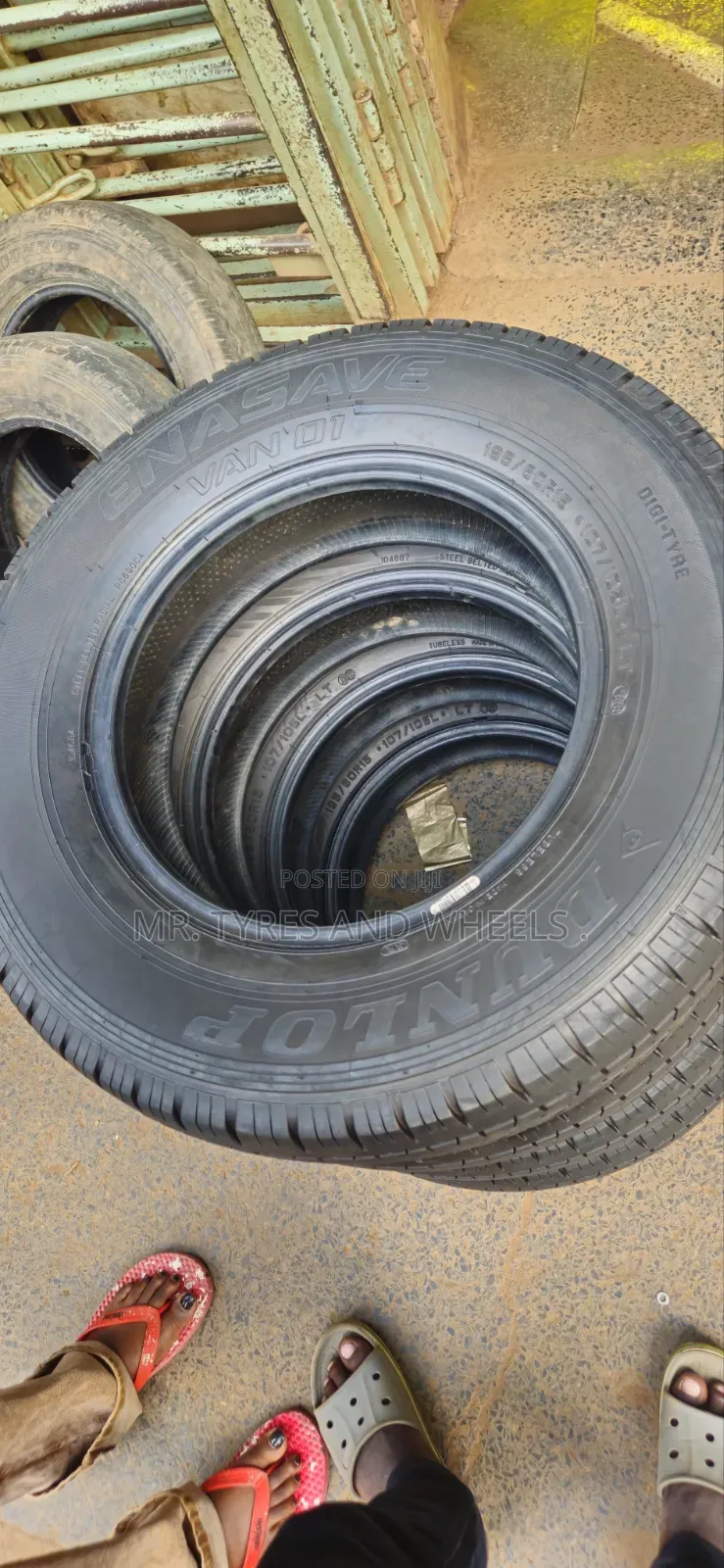 195/80r15 Dunlop Foreign Used Tyres