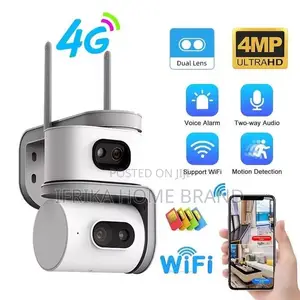 WiFi/4G Dual-Lens Outdoor Smart Camera