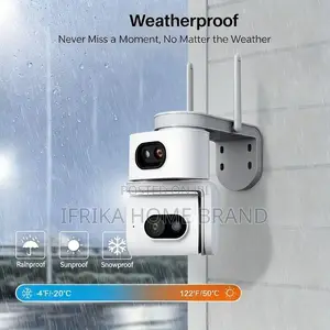 WiFi/4G Dual-Lens Outdoor Smart Camera
