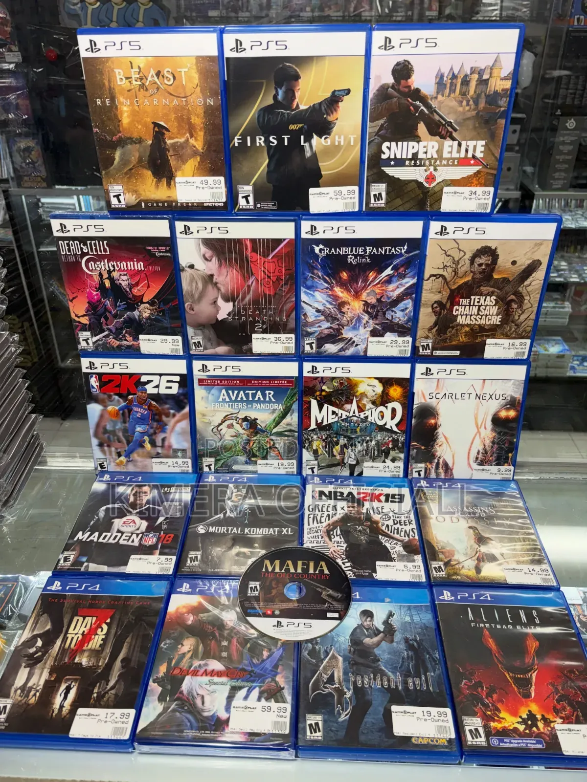 All Ps5 Video Games on CDs